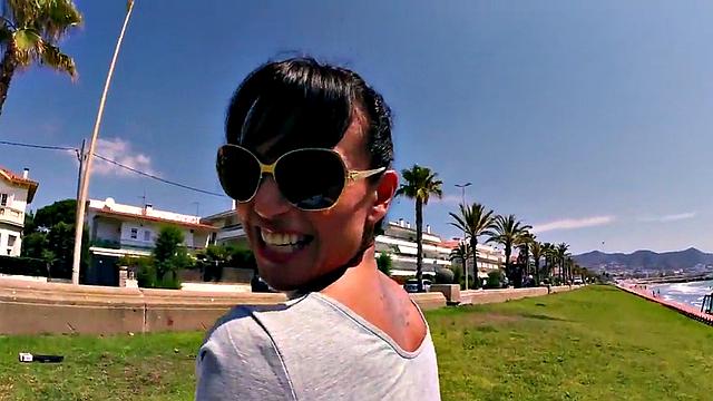 Bigtit Euro squirts and rides in this kinky couple