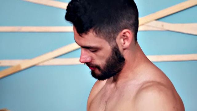 Bisex babe gets banged in 3way while sucking cock