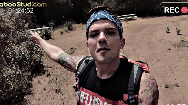 Barebacked gay smashed hard in asshole by fucker