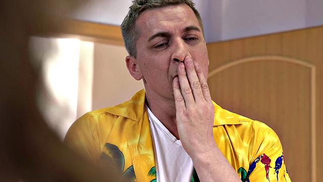 Tattooed babes in a wild foursome at the festival