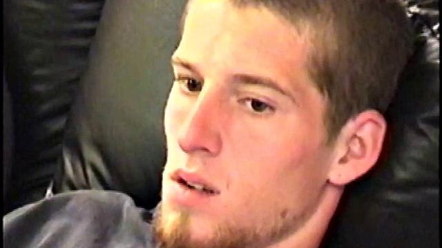 Johnny and Adam are watching porn in the living room. The boys get naked and begin stroking until Johnny decides to suck for the first time. And from the look on Adam's face, he's pretty good at it.