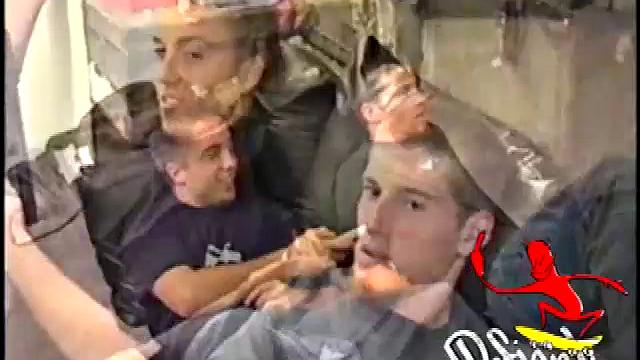 Johnny and Adam are watching porn in the living room. The boys get naked and begin stroking until Johnny decides to suck for the first time. And from the look on Adam's face, he's pretty good at it.