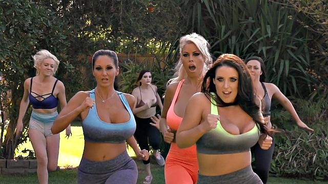 Squirting babes pussypounded compilation until facial