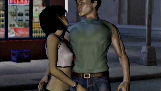 Anime slut sucking in dirty POV sex