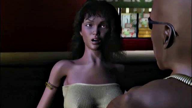 Anime slut sucking in dirty POV sex