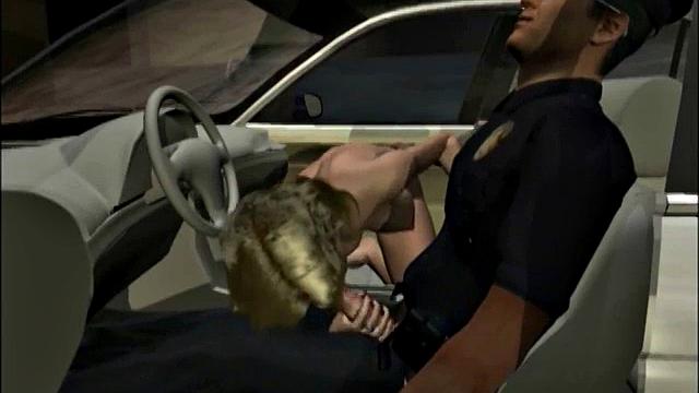 Anime slut sucking in dirty POV sex