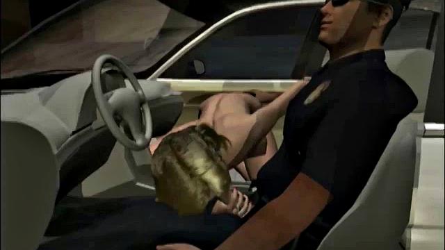 Anime slut sucking in dirty POV sex