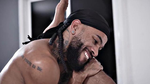 IR amateur assfucking and stroking Latino stud