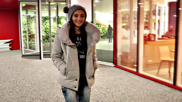 TeenDreams - Shrima Malati Plays with Black Dildo