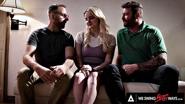 WE SWING BOTH WAYS - Innocent Teen Eliza Eves Gives It Up To Bisexual Neighbors