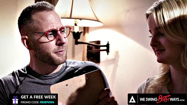 WE SWING BOTH WAYS - Innocent Teen Eliza Eves Gives It Up To Bisexual Neighbors