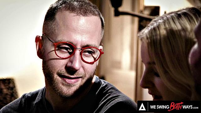 WE SWING BOTH WAYS - Innocent Teen Eliza Eves Gives It Up To Bisexual Neighbors