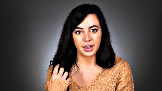 Tiny 21yo babe solo toying and dildoing after casting