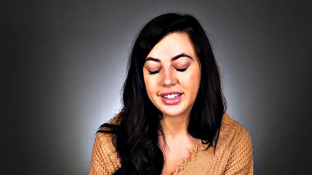 Tiny 21yo babe solo toying and dildoing after casting