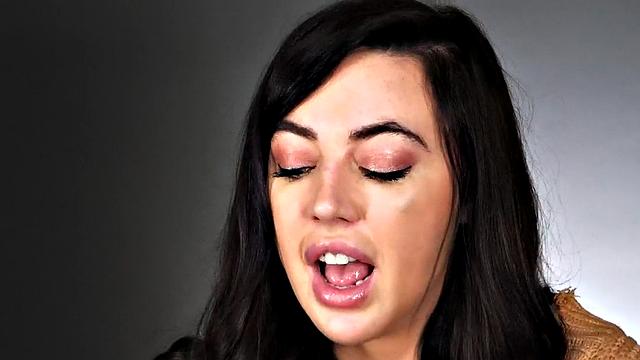 Tiny 21yo babe solo toying and dildoing after casting