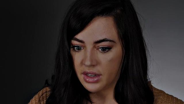 Tiny 21yo babe solo toying and dildoing after casting