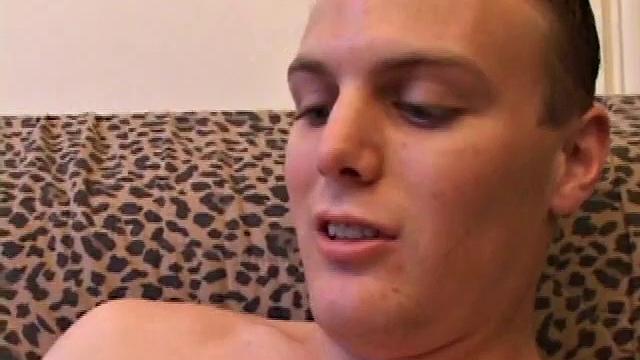 Amateur Stroking His Cock