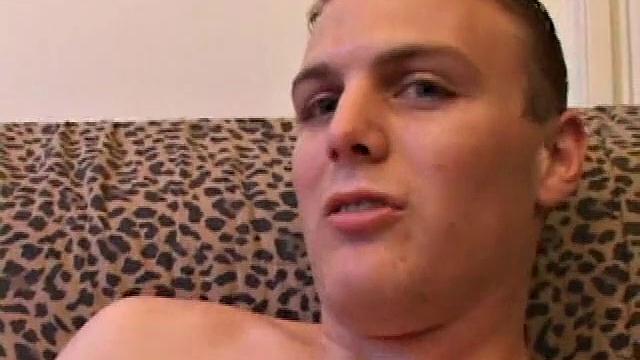 Amateur Stroking His Cock