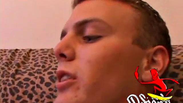 Amateur Stroking His Cock