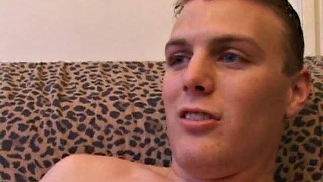 Amateur Stroking His Cock