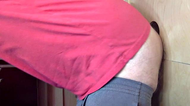 Inked Ebony Gloryhole Suck and Fuck