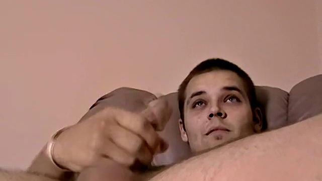 Стрейт Джейк кончает на камеру - Джейк