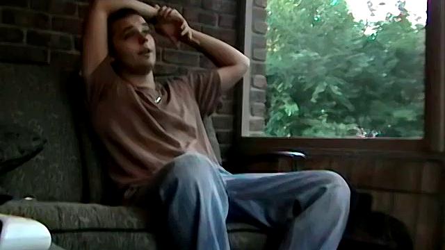 Str8 Jake Cums on Camera - Jake