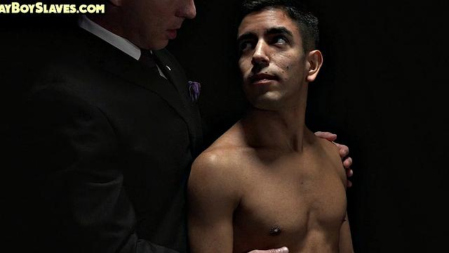 21yo subject barebacked by powerful in black suit