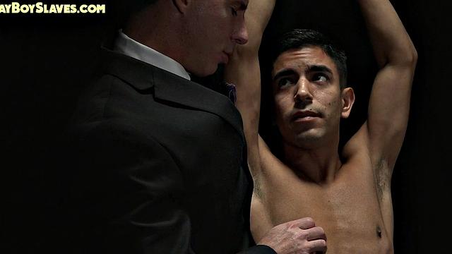 21yo subject barebacked by powerful in black suit