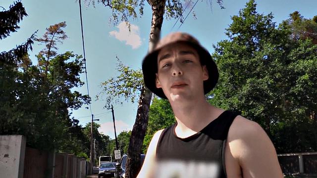 Straight stud picked up for public gay POV anal outdoors