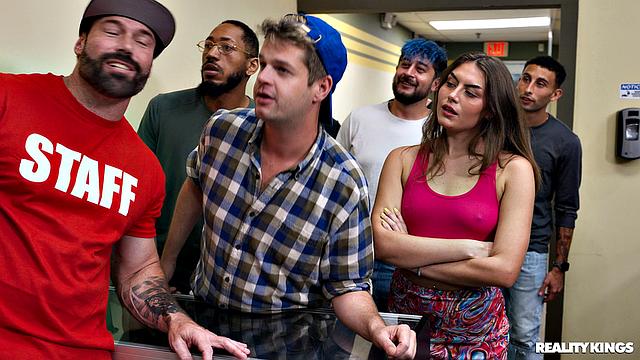 Bored GF Shoots Shot