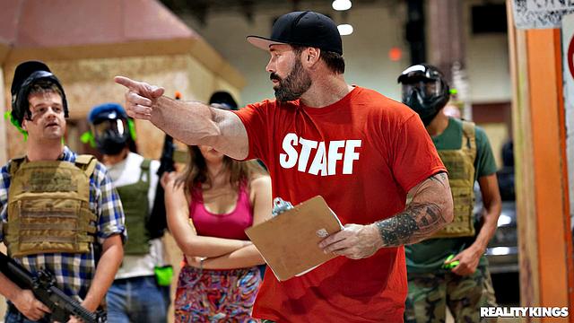 Bored GF Shoots Shot