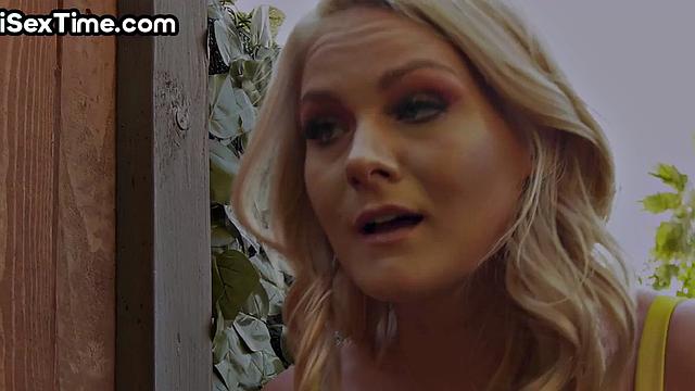 Teasing Bisex Babe Recieves Facial After 3Some