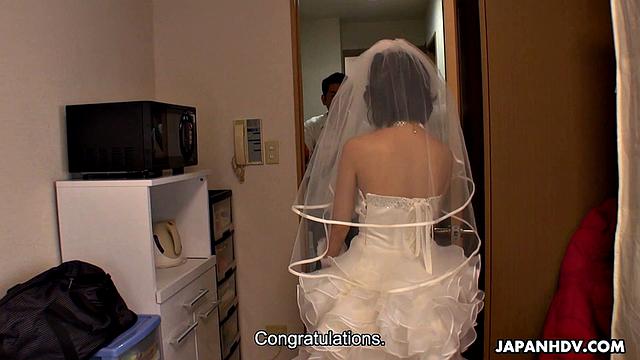 Ruri Narumiya rides, sucks, and washes a cock for a prize