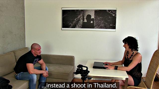 Macho Man Shoots His Hot Load Of Cum On Agent's Tits