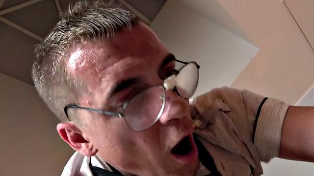 Big-boobed MILF gets her pussy eaten out before pounding