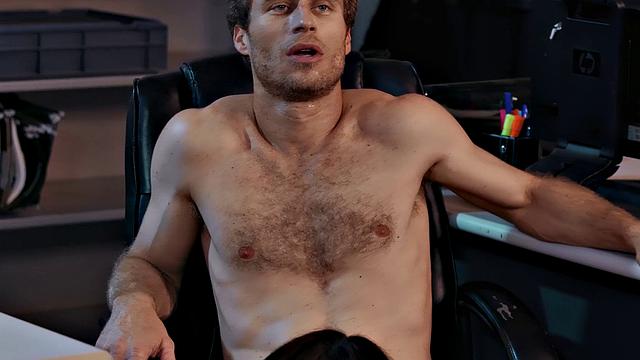 Episode 5: Brunette gets a wild ride in heels and lingerie, giving a handjob, blowjob, and cowgirl to a lucky guy