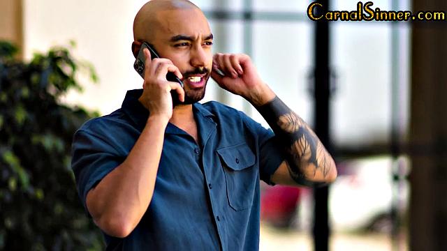 Chubby blonde pussylicked in 69