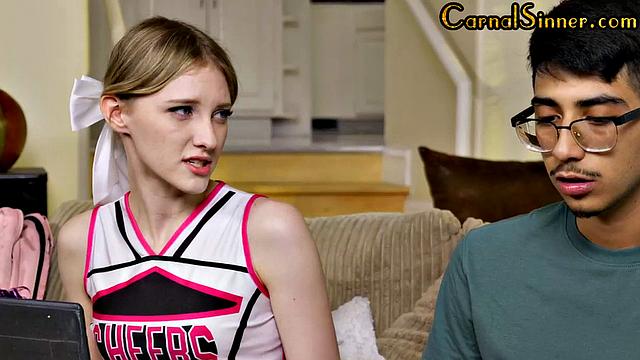 bushy babe fucked by lucky guy