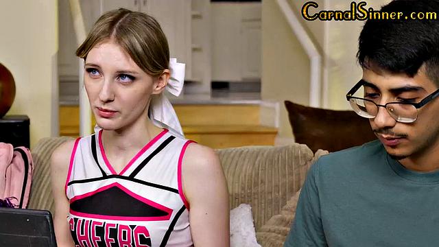 bushy babe fucked by lucky guy