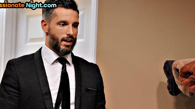 Cheating big bae passionately riding cock after blowjob