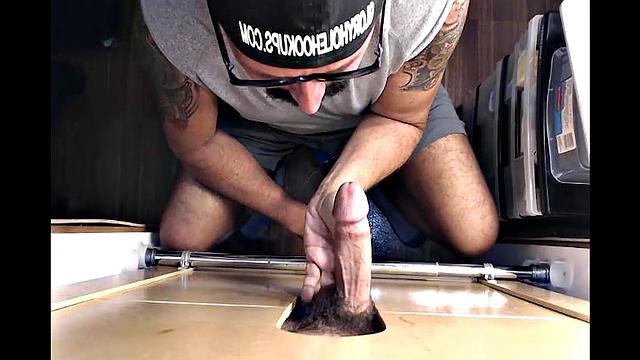 Pretty Loaded Gloryhole Dick