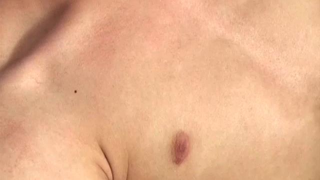 We enjoy a brief outing with cute boy Juan Carlos, before returning to his room where he strips naked on the bed and starts stroking that uncut cock of his.