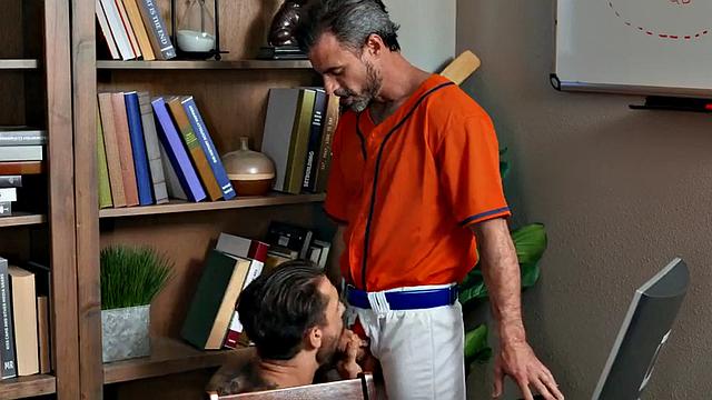 Straight gay penetrated in tight anal by big white dick