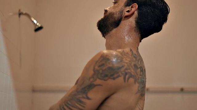 Straight gay penetrated in tight anal by big white dick