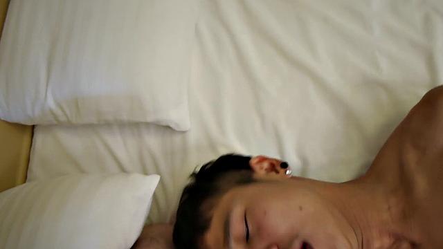 Asian twink analbanged after deepthroating