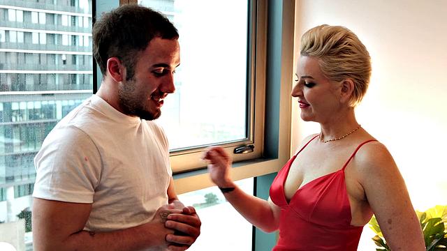 58-year-old Bobbi Shay hooks up with her son's 22-year-old friend