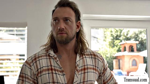 Two carpenters fuck my ass in a tiny hole