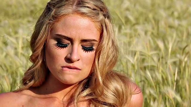 Get ready for a wild outdoor threesome with a bald tattooed babe and her tattooed pussy