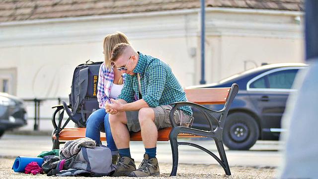 Katie's Sanctuary Part 1: Hot Cuckold Action with High Heels and Doggy Style Riding